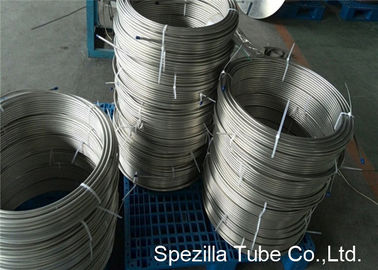 TP304 38 stainless steel tubing coil Polished For Instrumentation Oil Resistance