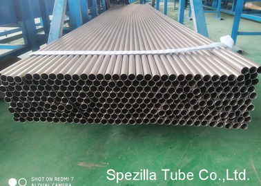 ASME SB338 Titanium Welded Tube , Grade 2 Titanium Tube 2 OD For Power Generation
