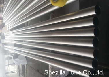 Ti CP R50400 Seamless Titanium Tubing , Titanium Welded Tubes ASTM B338 ASME SB338