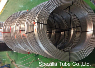 TP316L की घोषणा की स्टेनलेस स्टील ट्यूबिंग कॉइल सीवन रहित ASTM A269 OD 1/4 &#39;&#39; X 0.035 &#39;&#39;